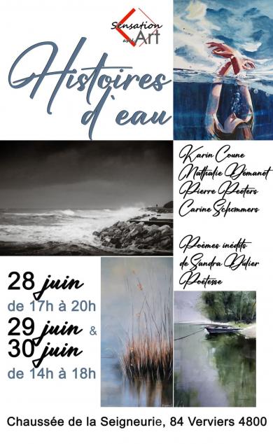 Affiche histoires d eau