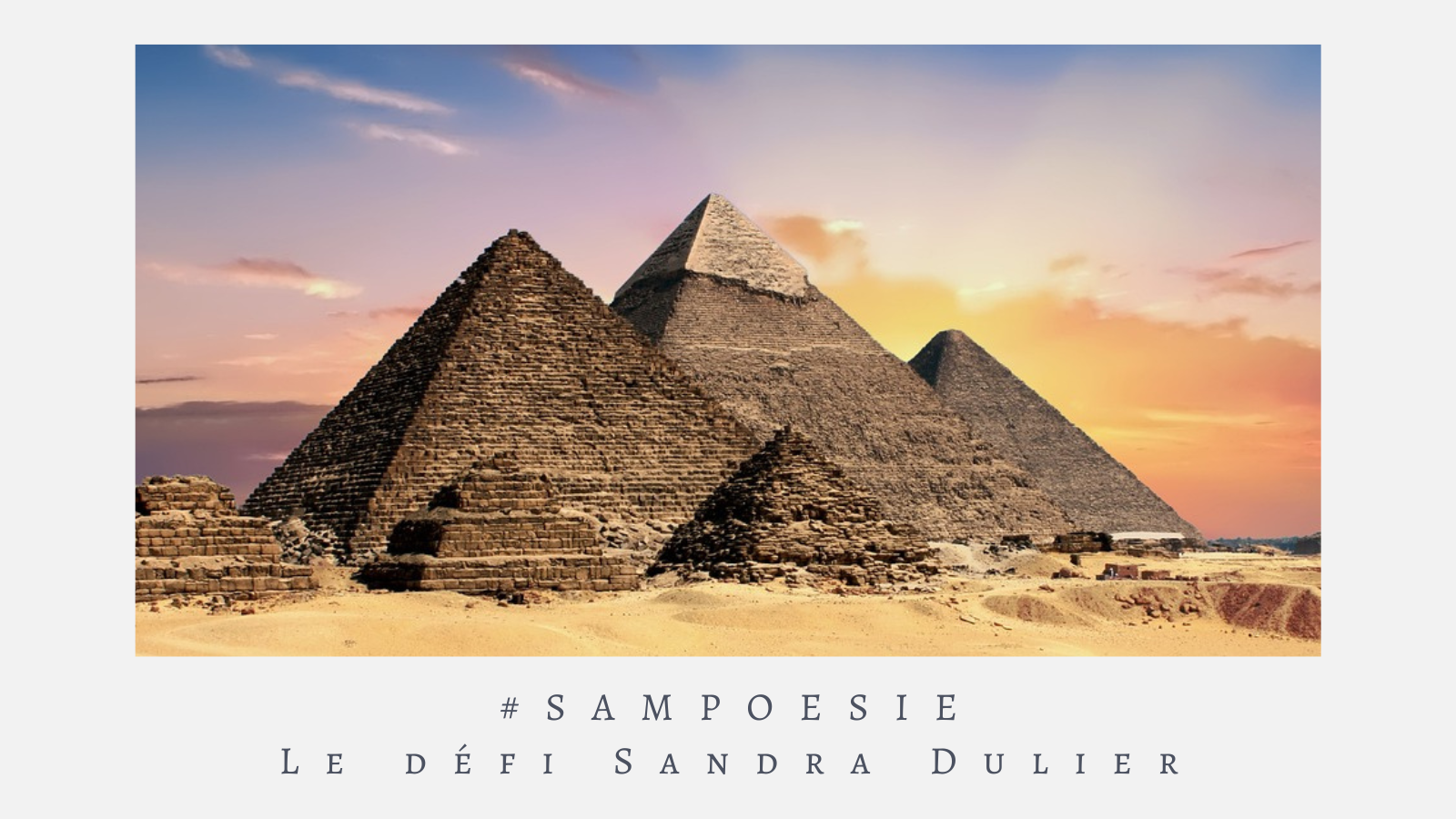 Defi sampoesie 19 10 2024 egypte le roman de la momie