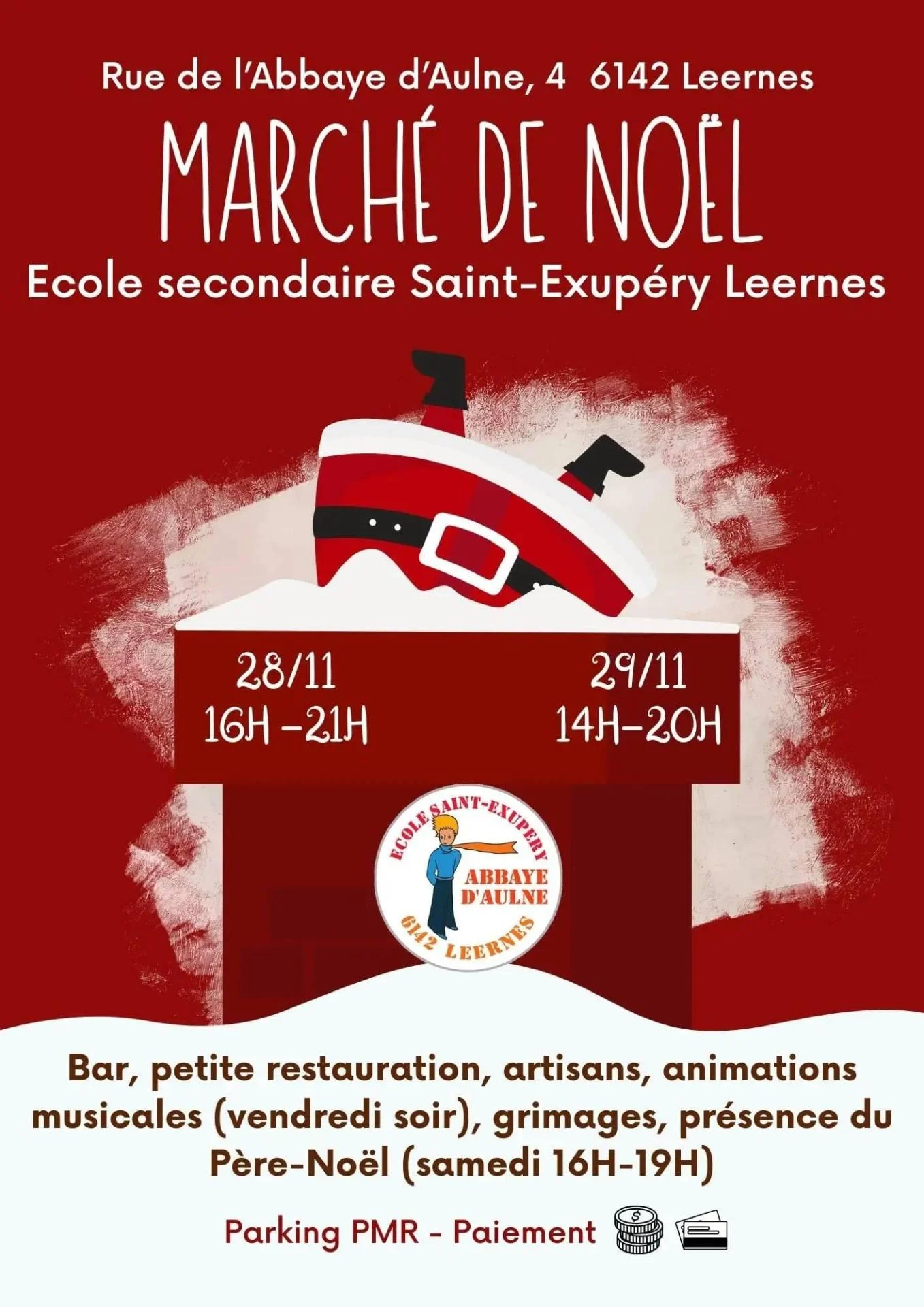 Plus d'infos sur le blog Invitation 3e marche de noel saint exupery 2025