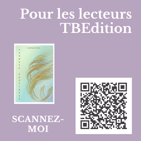 Qr code carnets poetiques thebookedition